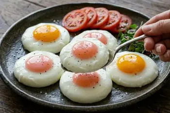 طرز تهیه تخم مرغ بخار پز بدون روغن / آسان و رژیمی