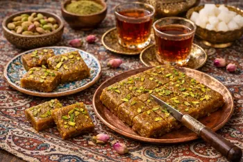 طرز تهیه شیرینی بدون فر و بدون شکر و روغن | شیرینی سالم و مقوی