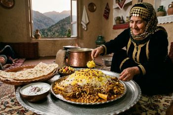 طرز تهیه زیربرنجی لرستان: غذایی که همه لرها عاشقشن