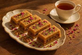 طرز تهیه دسر دسر سنتی و مقوی با خرما / طعمی ماندگار از جنوب