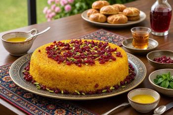طرز تهیه ته چین تاش؛ غذای محلی خوشمزه و بی نظیر