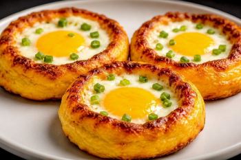 طرز تهیه یک صبجانه مقوی و متفاوت با تخم مرغ و سیب زمینی