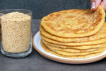 با یک پیمانه کنجد، نان پروتئینی بدون آرد و خمیرمایه درست کنید!