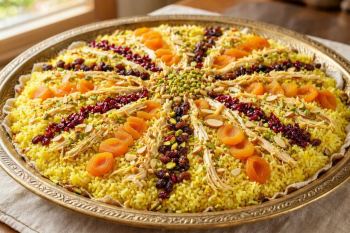طرز تهیه شاه پلو درباری خوشمزه ترین پلو مخلوط ایرانی با مرغ