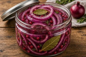 طرز تهیه پیاز پرورده خوشمزه و متفاوت و سریع