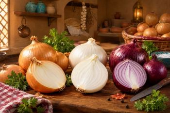 راهنمای انتخاب پیاز مناسب برای هر غذا؛ طعم بهتر با پیاز درست