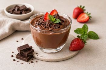 دسر شکلاتی سالم با چند ماده ساده؛ بدون شکر، بدون فر و خیلی خوشمزه