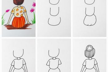 آموزش مرحله به مرحله انواع نقاشی های جذاب برای کودکان