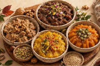 ۱۰ مدل حلوای پاییزی؛ خوش عطر، خوشمزه و مناسب روزهای خنک پاییز!
