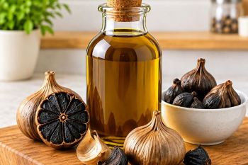 طرز تهیه روغن سیر سیاه خونگی؛ ساده، کاربردی و پرفایده