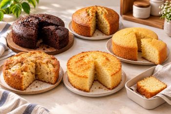 طرز تهیه ۵ مدل کیک خونگی فوری برای تغذیه مدرسه