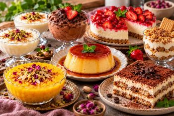 طرز تهیه ۷ دسر خوشمزه و پرطرفدار؛ از ساده و خانگی تا شیک و مجلسی