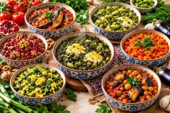 طرز تهیه ۴۰ مدل خورشت ایرانی بدون گوشت؛ خوشمزه، متنوع و اقتصادی