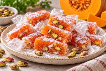 طرز تهیه تافی کدو حلوایی خانگی؛ خوشمزه تر از چیزی که فکر می کنی!