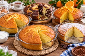 آموزش ۵ مدل کیک خانگی برای عصرانه؛ با مواد اولیه در دسترس