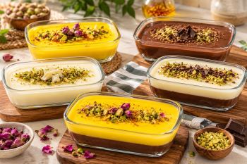 طرز تهیه ۵ مدل دسر مشکوفی با شیر و نشاسته؛ خوشمزه، اقتصادی و بدون فر