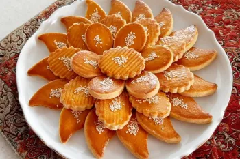 طرز تهیه شیرینی نان چای، شیرینی سنتی قزوین