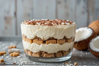 طرز تهیه تیرامیسو نارگیلی، دسری خوشمزه و متفاوت
