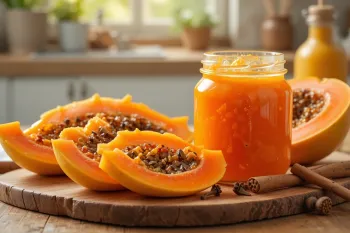 آموزش گام به گام تهیه مربای پاپایا با خواص فوق العاده