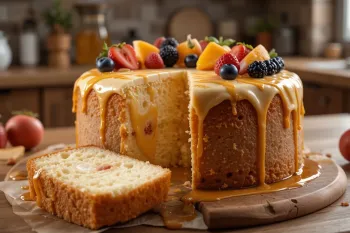 طرز تهیه کیک شیر عسلی، یک دسر خوشمزه و آسان
