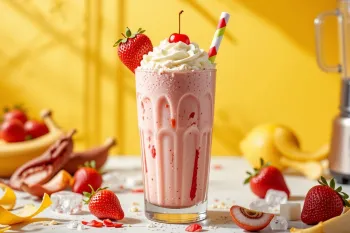 طرز تهیه میلک شیک تابستانی خوشمزه و خنک