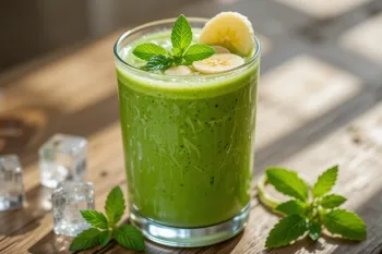 طرز تهیه اسموتی نعناع خوشمزه و سالم