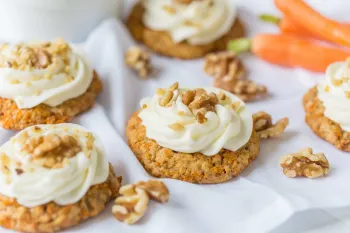 طرز تهیه کوکی هویج با هویچ تازه و ارزش غذایی بالا