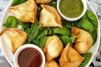 طرز تهیه سمبوسه با نان پیتا به روش فست فودی