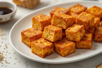 طرز تهیه توفو برشته و ترد، غذای گیاهی و سالم