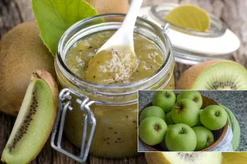 طرز تهیه مربای کیوی و سیب، یک طعم منحصر به فرد و سالم