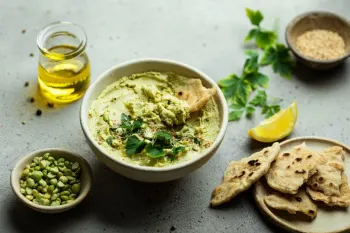 طرز تهیه ماکاموله نخود سبز یک پیش غذای سالم و خوشمزه