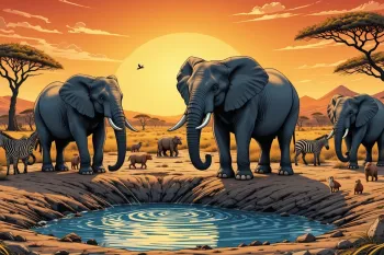 قصه آموزنده: اگر فیل ها نبودند برای کودکان