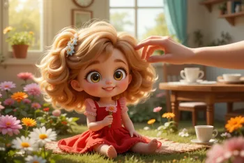 داستان کوتاه و تصویری زی زی، عروسک بامزه