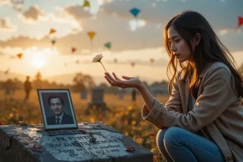 دلنوشته های احساسی و غمگین برای پدران آسمانی