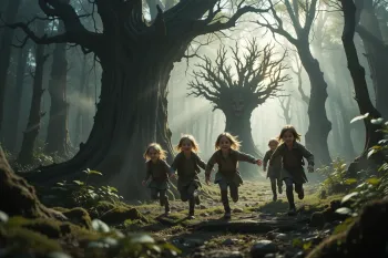 انشا درباره تجربه ترسناک در جنگل مرموز