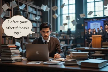 راهنمای جامع نگارش پایان نامه دانشگاهی از انتخاب موضوع تا دفاع نهایی