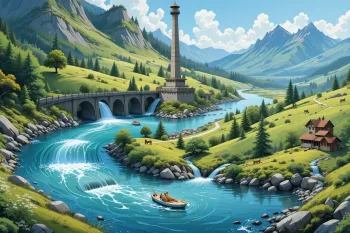 انشای ادبی: اگر من رود بودم