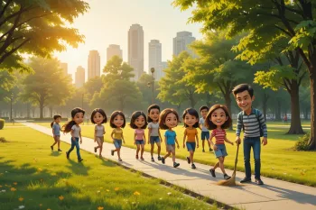 انشا درباره شهر ما، خانه ما: نگهداری از خانه بزرگ مشترک