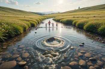 انشا درباره گذر از رودخانه: سفری به دل آرامش و چالش