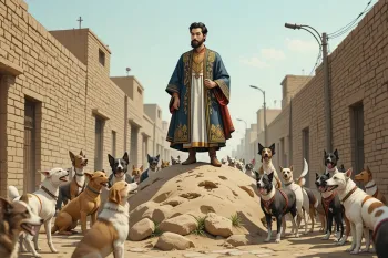 معنی ضرب المثل افاده ها طبق طبق سگ ها به دورش وق و وق