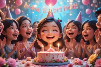ترانه ای شاد برای تولد یک کودک