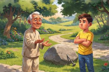 معنا و داستان ضرب المثل نرود میخ آهنین در سنگ