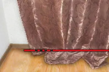 ترفند خیاطی : چگونه پرده ها را بدون پایین آوردن از پنجره کوتاه کنیم ؟