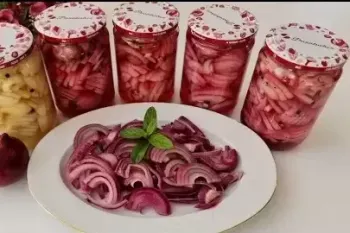 با تهیه این ترشی پیاز این زمستان از آنتی بیوتیک استفاده نخواهید کرد !