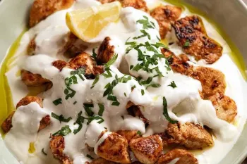 طرز تهیه مرغ سیر و لیمویی لبنانی / کپی رستوران های اصیل لبنان