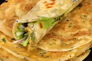 دستور پخت پاراتای تخم مرغ ترد در خانه !