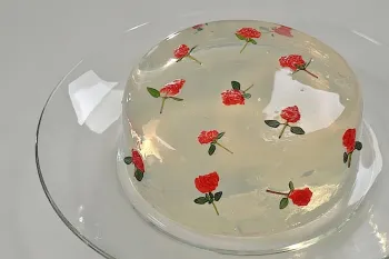 دستور پخت کیک شفاف : تا حالا کیکی به این خوشگلی نخورده بودم !