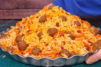 هویج پلویی که از خوردنش سیر نمیشی ! بینهایت خوشمزه و خوش عطر !