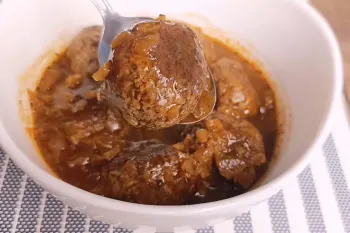 کسی باورش نمیشه این غذا با گردو درست شده | غذای بدون گوشت که حاضرم هر روز بخورم !