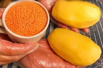 بدون گوشت و مرغ، بدون تخم مرغ و بدون آرد خوشمزه ترین شام زندگیتو درست کن !